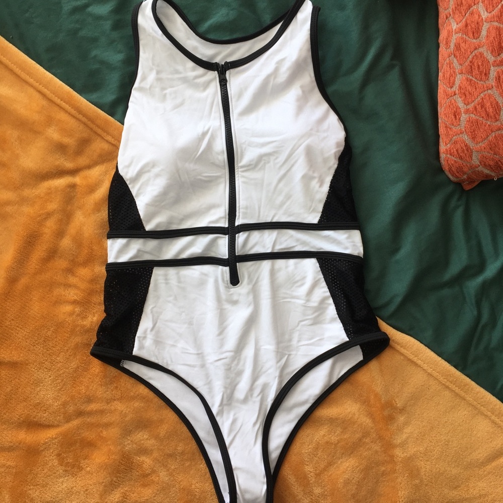 Zip-Front Swimsuit